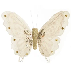 Champagne Butterfly Clip Butterflies And Birds|