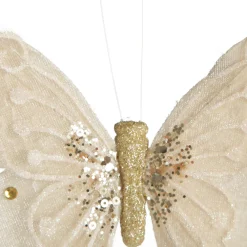 Champagne Butterfly Clip Butterflies And Birds|