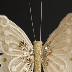 Champagne Butterfly Clip Butterflies And Birds|