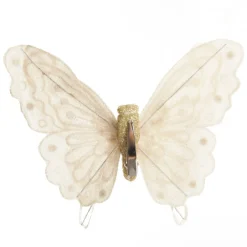 Champagne Butterfly Clip Butterflies And Birds|