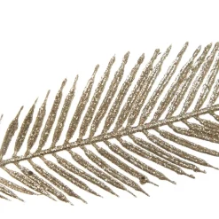 Champagne Glitter Feather Spray Christmas Sprays|