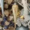 Champagne Icicle Hanging Long Drop Decoration Finials And Drops|