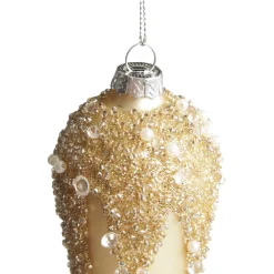 Champagne Icicle Hanging Long Drop Decoration Finials And Drops|