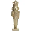 Champagne Polyresin Nutcracker with Presents Christmas Nutcrackers|