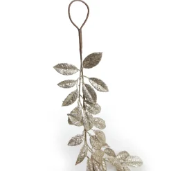 Champagne Sequin Mixed Leaf Christmas Garland Christmas Garlands|