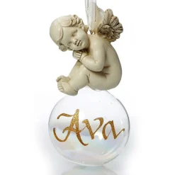 Cherub Personalised Christmas Bauble Personalised Baubles|