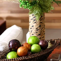 Chocolate Capiz Decor Ball Decor Balls And Sets|