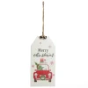 Christmas Car Wooden Gift Tag Tree Decoration Christmas Tree Decorations|