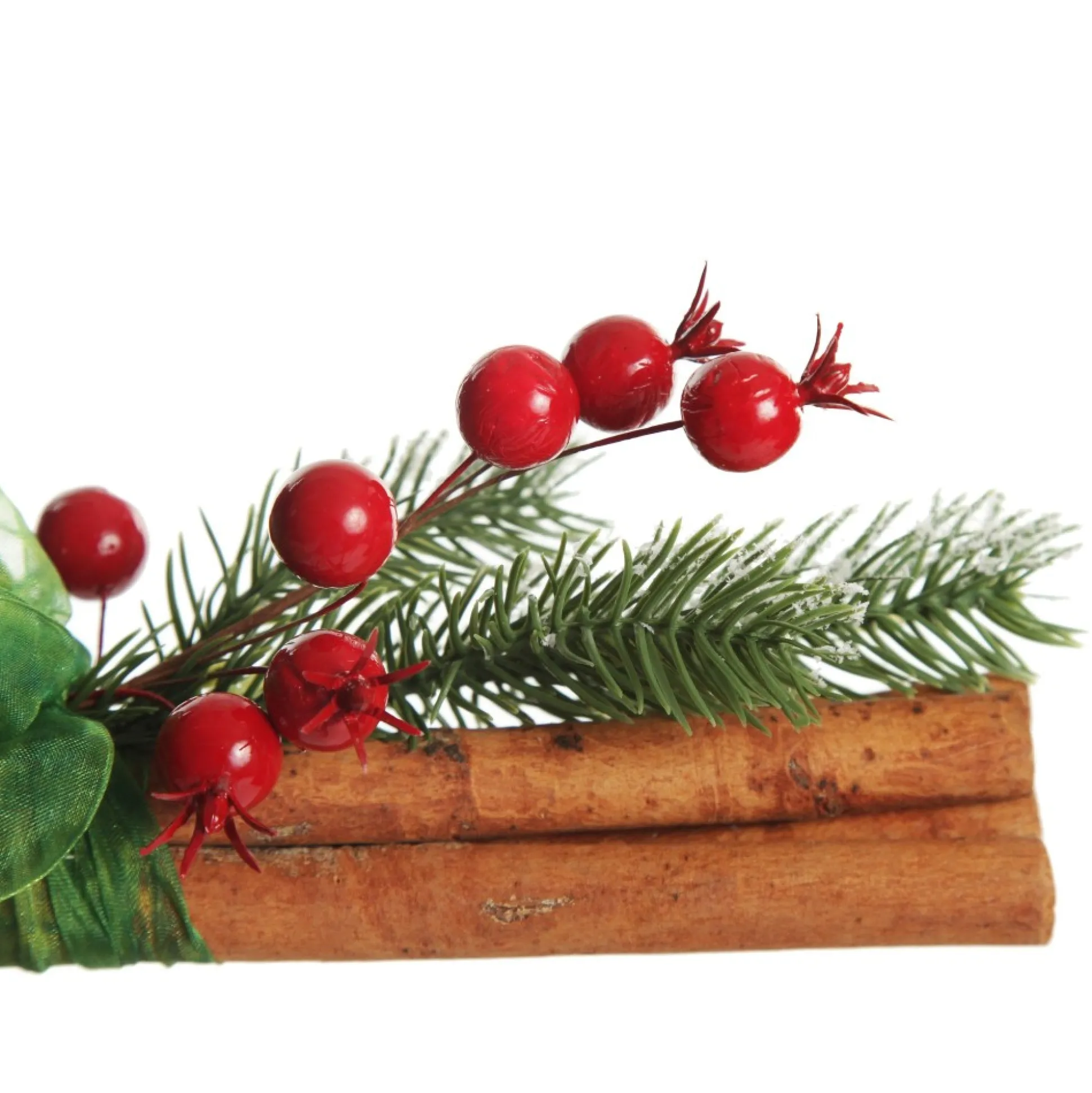 Christmas Cinnamon Stick Bunch with Snowy Pine Christmas Candles And Scents|