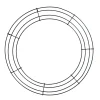 Christmas Craft Wire DIY Wreath Frame - 35.5cm Diy Wreaths|