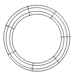 Christmas Craft Wire DIY Wreath Frame - 35.5cm Diy Wreaths|