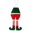 Christmas Elf Butt and Legs - Large Christmas Tree Picks|
