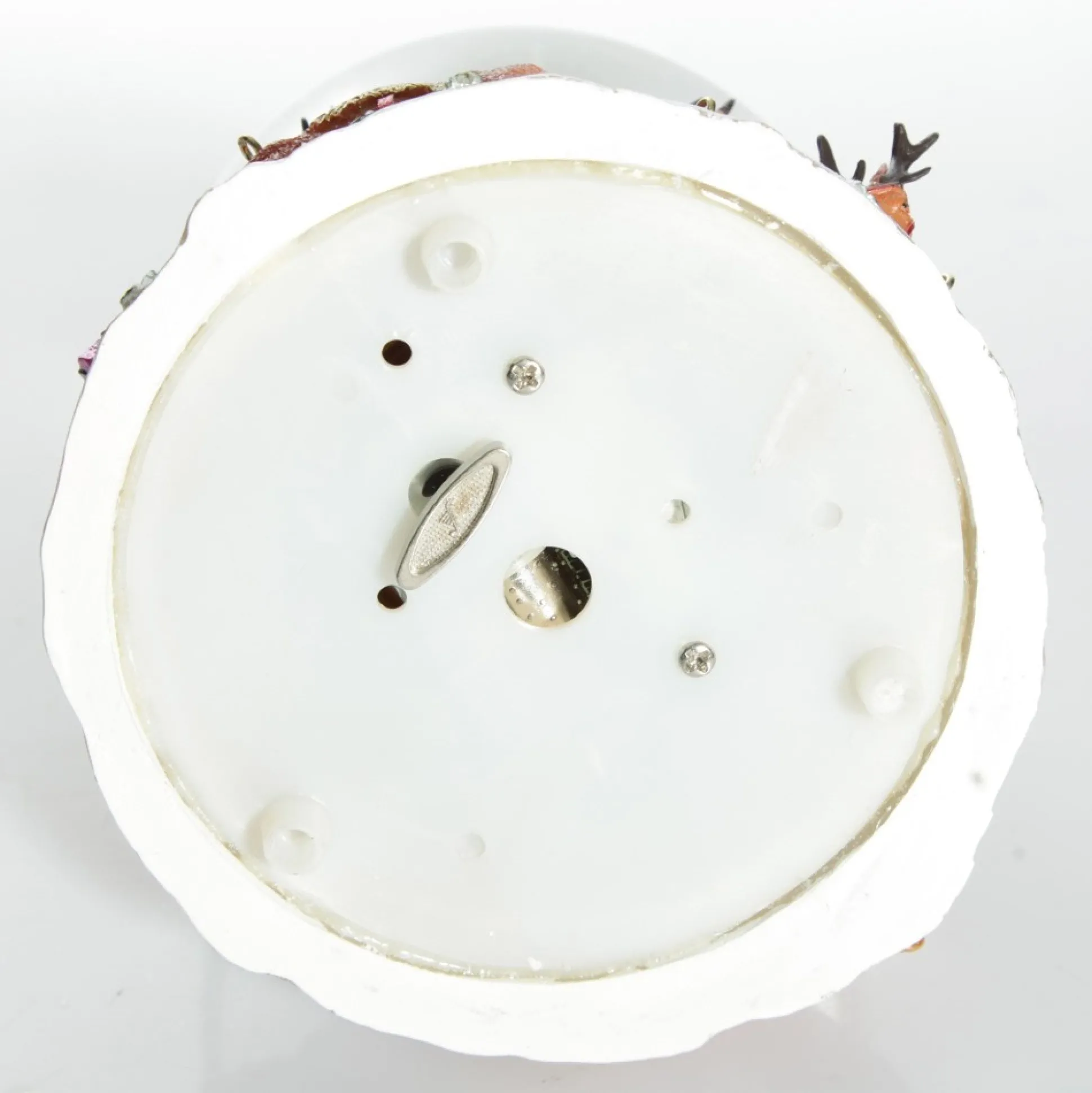 Christmas Musical Snowglobe with Santa and his Reindeers Christmas Snowglobes|