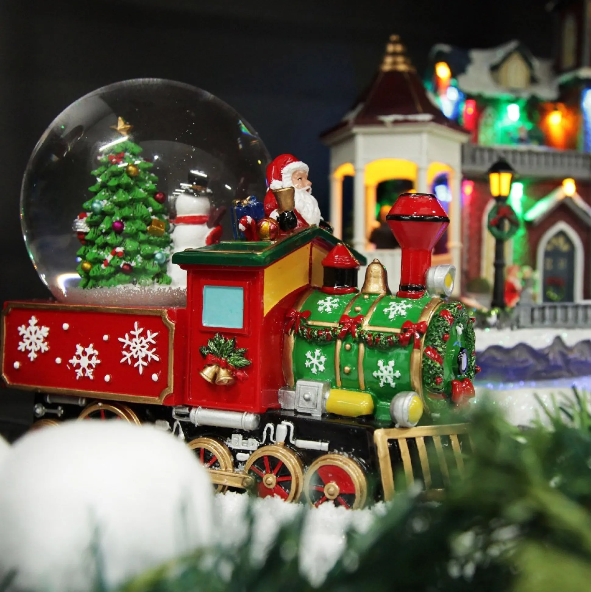 Christmas Musical Train Snowglobe Christmas Snowglobes|