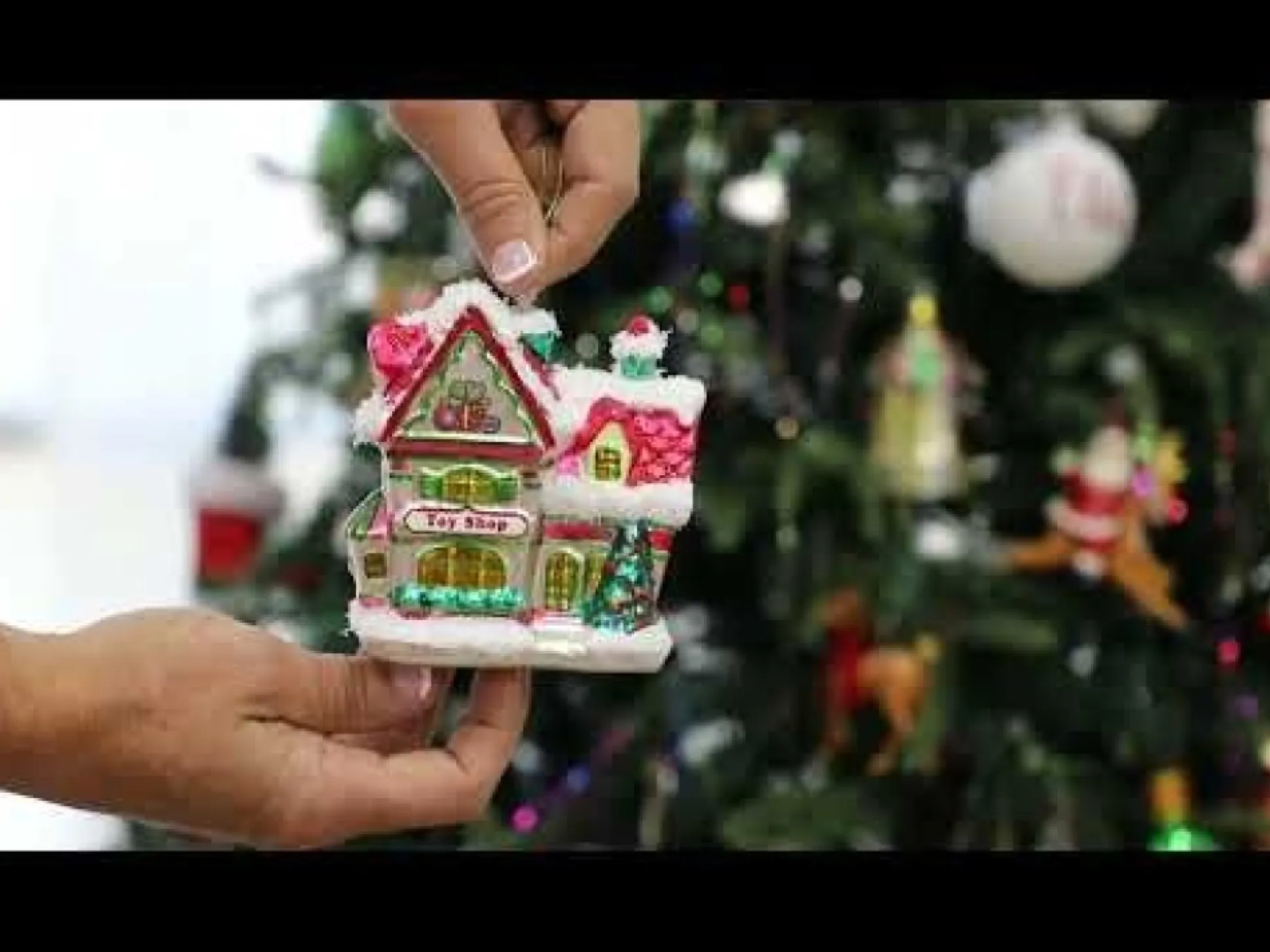 Christmas Toy Shop Tree Decoration Christmas Tree Decorations|