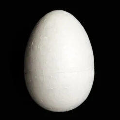 14cm Polystyrene Foam DIY Craft Egg Christmas Craft Supplies|