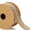 Cream and Natural Jute Decorative Braid Ribbon - Design B Ribbons|