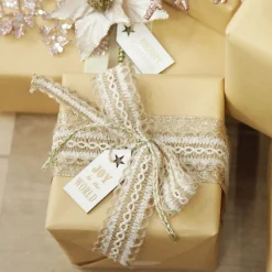 Cream and Natural Jute Decorative Braid Ribbon - Design B Ribbons|