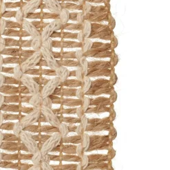 Cream and Natural Jute Decorative Braid Ribbon - Design B Ribbons|
