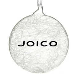 Customised Large Clear Glass Logo Decal Bauble Corporate Logo Baubles|