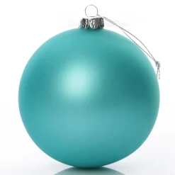 Customised Large Coloured Glass Logo Decal Bauble Corporate Logo Baubles|