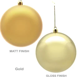 Customised Large Shatterproof Logo Decal Bauble - 10cm Corporate Logo Baubles|