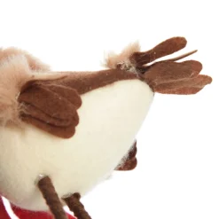 Cute Christmas Bird with Red Hat and Scarf Christmas Birds And Animals|