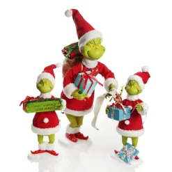 D56 Possible Dreams - Beware! A Grinch Lives Here Christmas Ornament Christmas Figurines|