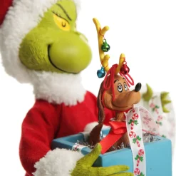 D56 Possible Dreams - Grinch and Max! Christmas Ornament Christmas Figurines|
