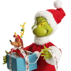 D56 Possible Dreams - Grinch and Max! Christmas Ornament Christmas Figurines|
