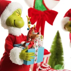 D56 Possible Dreams - Grinch and Max! Christmas Ornament Christmas Figurines|
