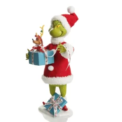 D56 Possible Dreams - Grinch and Max! Christmas Ornament Christmas Figurines|
