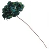 Dark Green Hydrangea Flower Stem Christmas Flowers|