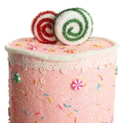 Delicious Pink Velvet Layered Cake Christmas Decoration Christmas Tree Decorations|