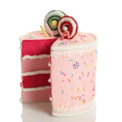 Delicious Pink Velvet Layered Cake Christmas Decoration Christmas Tree Decorations|