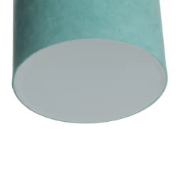 Deluxe Aqua Suede Round Giftbox Gift Wrap, Boxes, Bags & Tags|