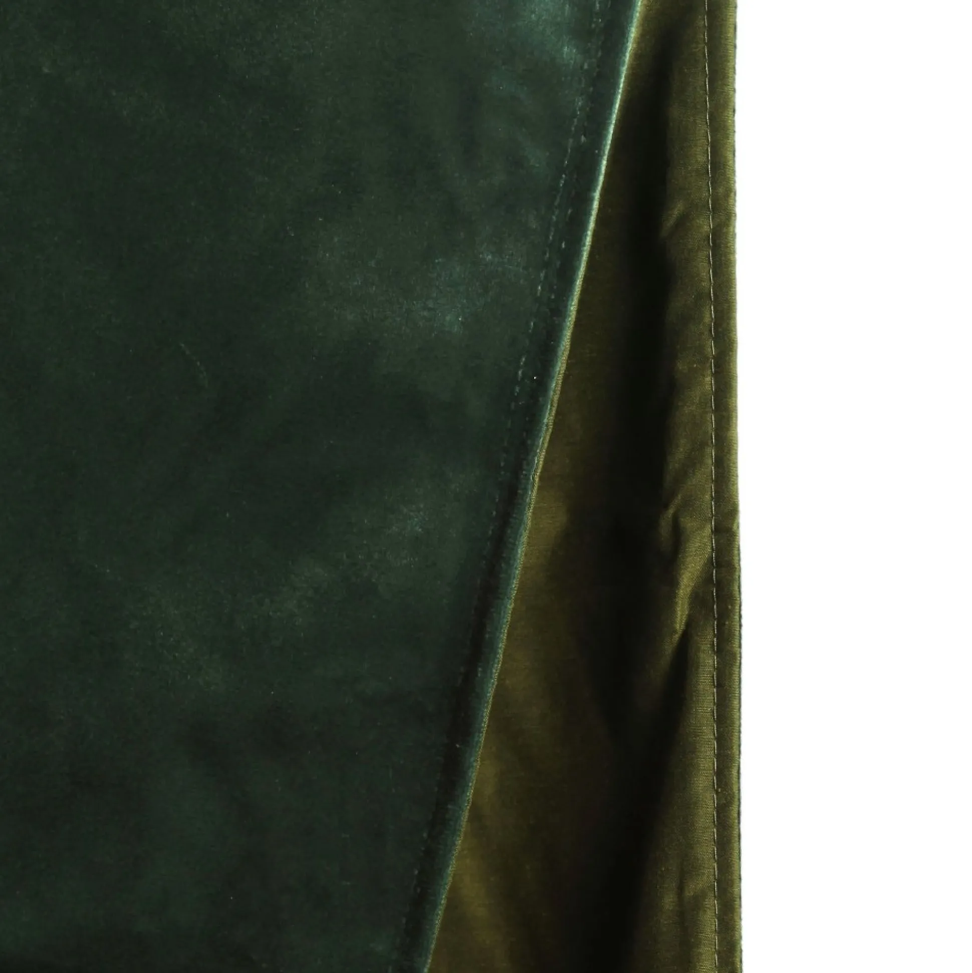 Deluxe Forest Green Velvet Lined Table Runner Christmas Table Decor|