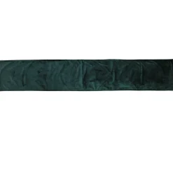 Deluxe Forest Green Velvet Lined Table Runner Christmas Table Decor|