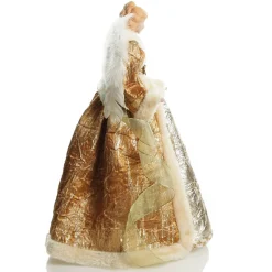 Deluxe Gold Angel Christmas Tree Topper Ornament Tree Toppers|
