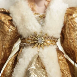 Deluxe Gold Angel Christmas Tree Topper Ornament Tree Toppers|