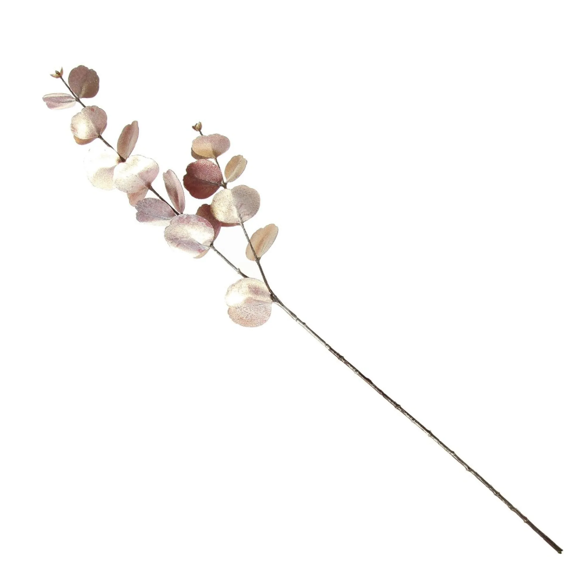 Dusky Pink Round Leaf Eucalyptus Dollar Gum Spray Christmas Sprays|