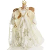 Elegant Ivory and Gold Christmas Angel Tree Topper Tree Toppers|
