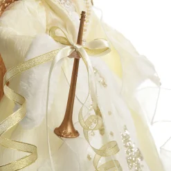 Elegant Ivory and Gold Christmas Angel Tree Topper Tree Toppers|