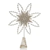 Elegant Metal and Jewel Tree Topper Tree Toppers|