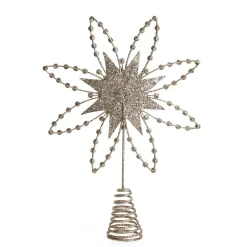 Elegant Metal and Jewel Tree Topper Tree Toppers|