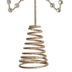 Elegant Metal and Jewel Tree Topper Tree Toppers|