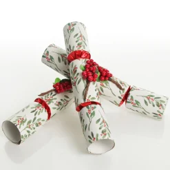 Eucalyptus Leaf and Red Berry Christmas Bon Bons Christmas Bon Bons|