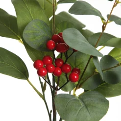 Eucalyptus with Red Berries Christmas Spray Christmas Sprays|