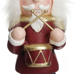 Extra Large Red Drummer Nutcracker Christmas Ornament. Christmas Nutcrackers|