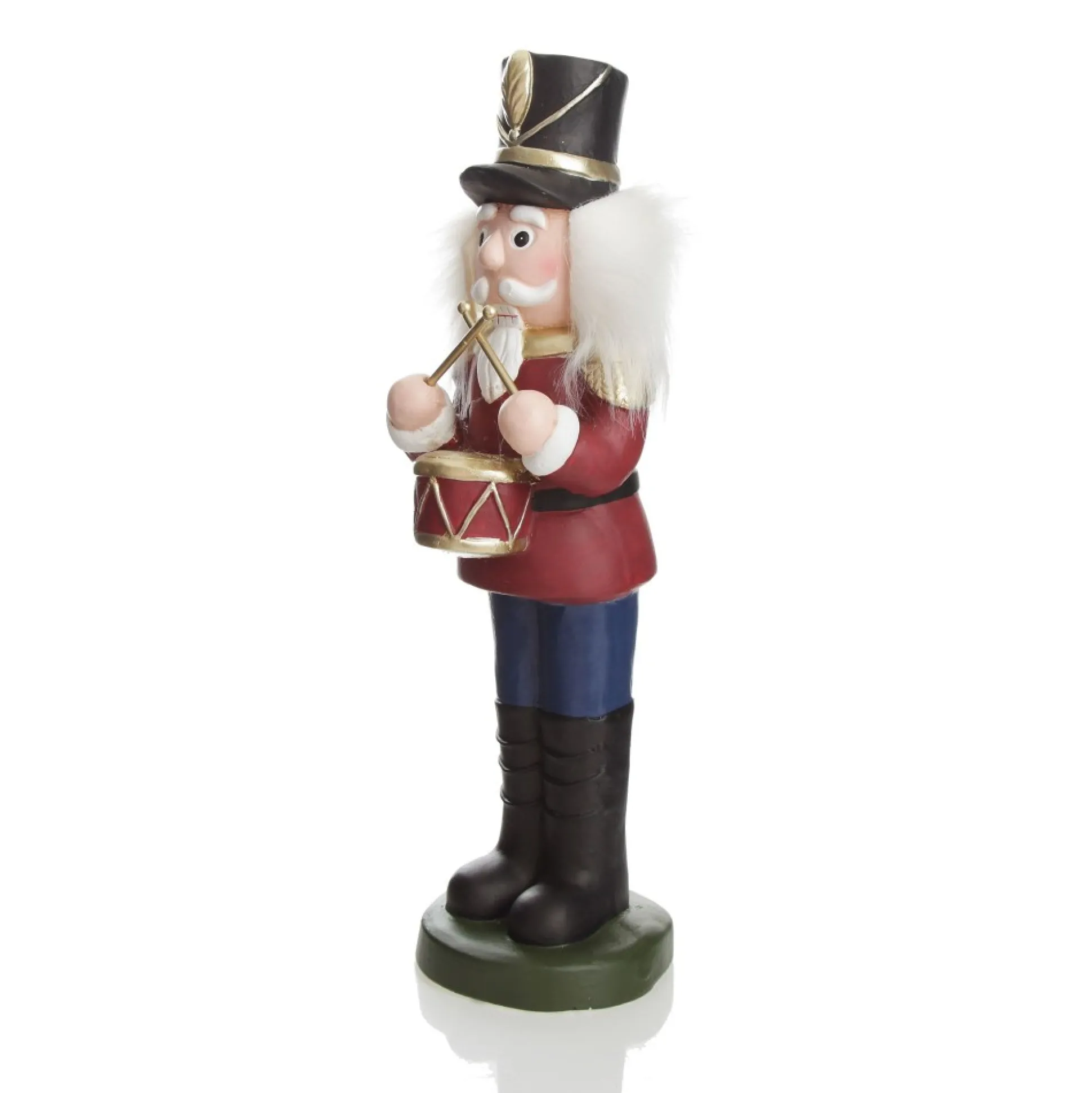 Extra Large Red Drummer Nutcracker Christmas Ornament. Christmas Nutcrackers|